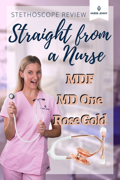 MDF 777 MD One Rose Gold Stethoscope Unboxing