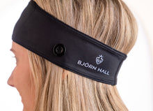 BJÖRN HALL Headband With Buttons for mask - Black
