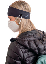 BJÖRN HALL Headband With Buttons for mask - Black