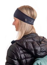 BJÖRN HALL Headband With Buttons for mask - Black