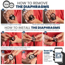 BJÖRN HALL DVM Doctor Of Veterinary Medicine Stethoscope Diaphragms