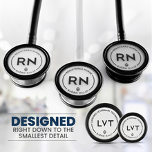 BJÖRN HALL LVT Licensed Veterinary Technician Stethoscope Diaphragms