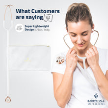 BJÖRN HALL Stethoscope Rose Gold White