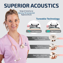BJÖRN HALL Stethoscope Rose Gold Light Pink