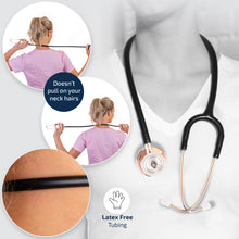 BJÖRN HALL Stethoscope Rose Gold Black