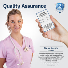 BJÖRN HALL Stethoscope Rose Gold White
