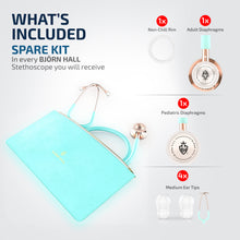 BJÖRN HALL Stethoscope Rose Gold Mint Green