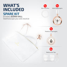 BJÖRN HALL Stethoscope Rose Gold White