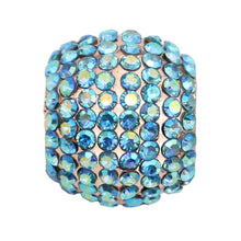 BJÖRN HALL Cardiology Stethoscope Charm Ring | Under The Sea Crystal - Rose Gold