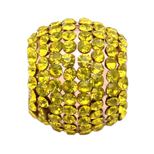 BJÖRN HALL Cardiology Stethoscope Charm Ring | You are My Sunshine Crystal - Rose Gold