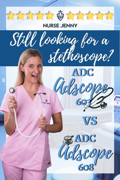ADC Adscope 603 Stethoscope vs ADC Adscope 608 Stethoscope