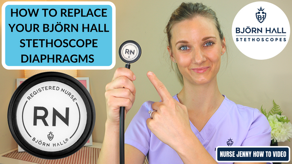 How to Change the Diaphragms: Björn Hall RN Design Personalized Stethoscope