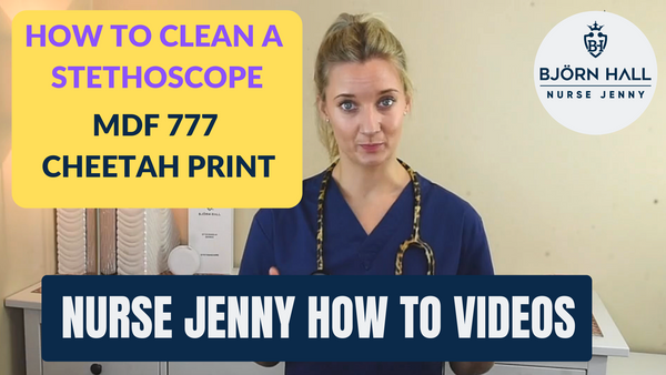 How To Clean A Stethoscope MDF 777