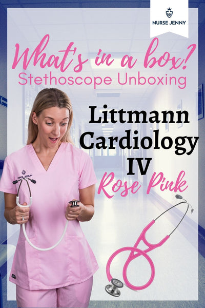 Littmann Cardiology IV Rose Pink Stethoscope Unboxing