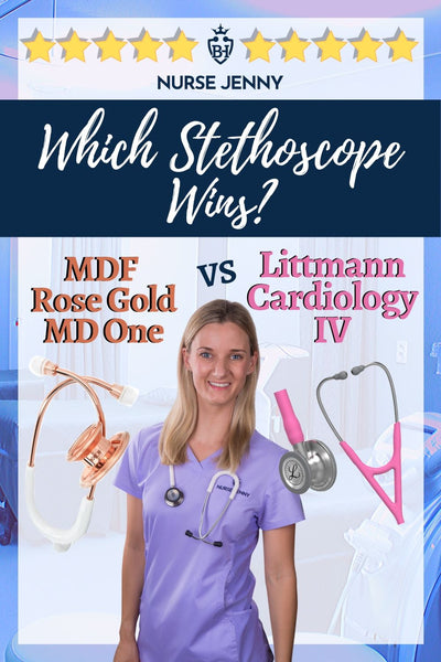 Littmann Cardiology IV Stethoscope vs MDF 777 MD One Stethoscope