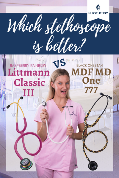 Littmann Classic III Stethoscope vs MDF 777 MD One Stethoscope