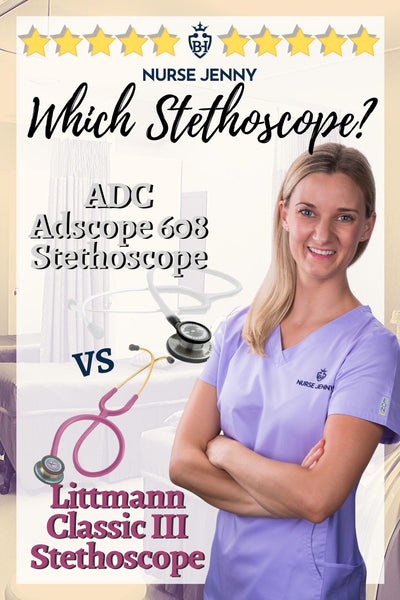 Littmann Classic III Stethoscope vs ADC Adscope 608 Stethoscope