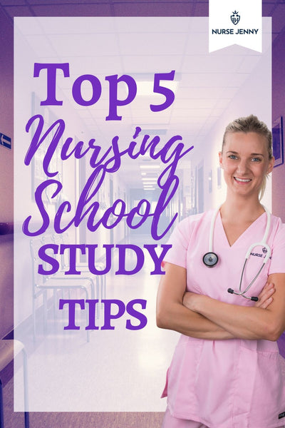 Top 5 Nursing School Study Tips!