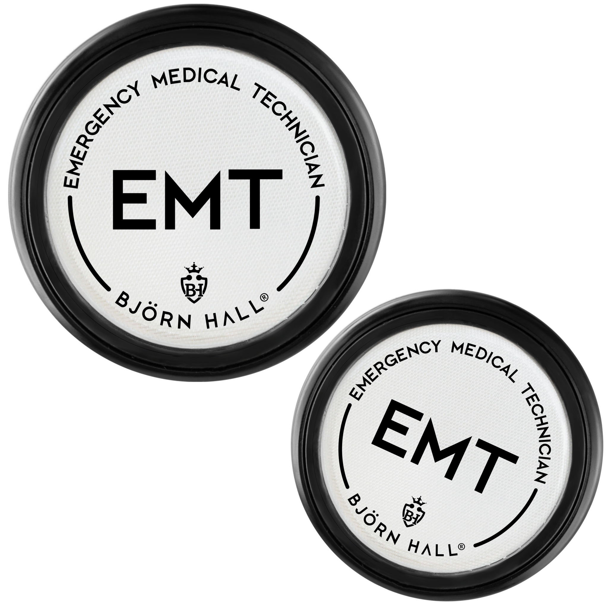BJ RN HALL EMT Emergency Medical Technician Stethoscope Diaphragms