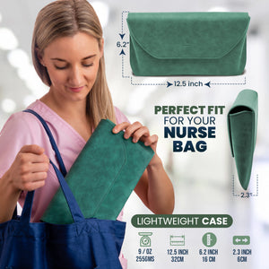 BJÖRN HALL Cardiology Stethoscope Case – Green Emerald