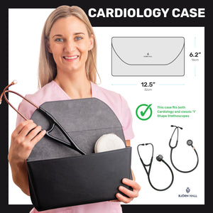 BJÖRN HALL Cardiology Stethoscope Case – Black Beauty